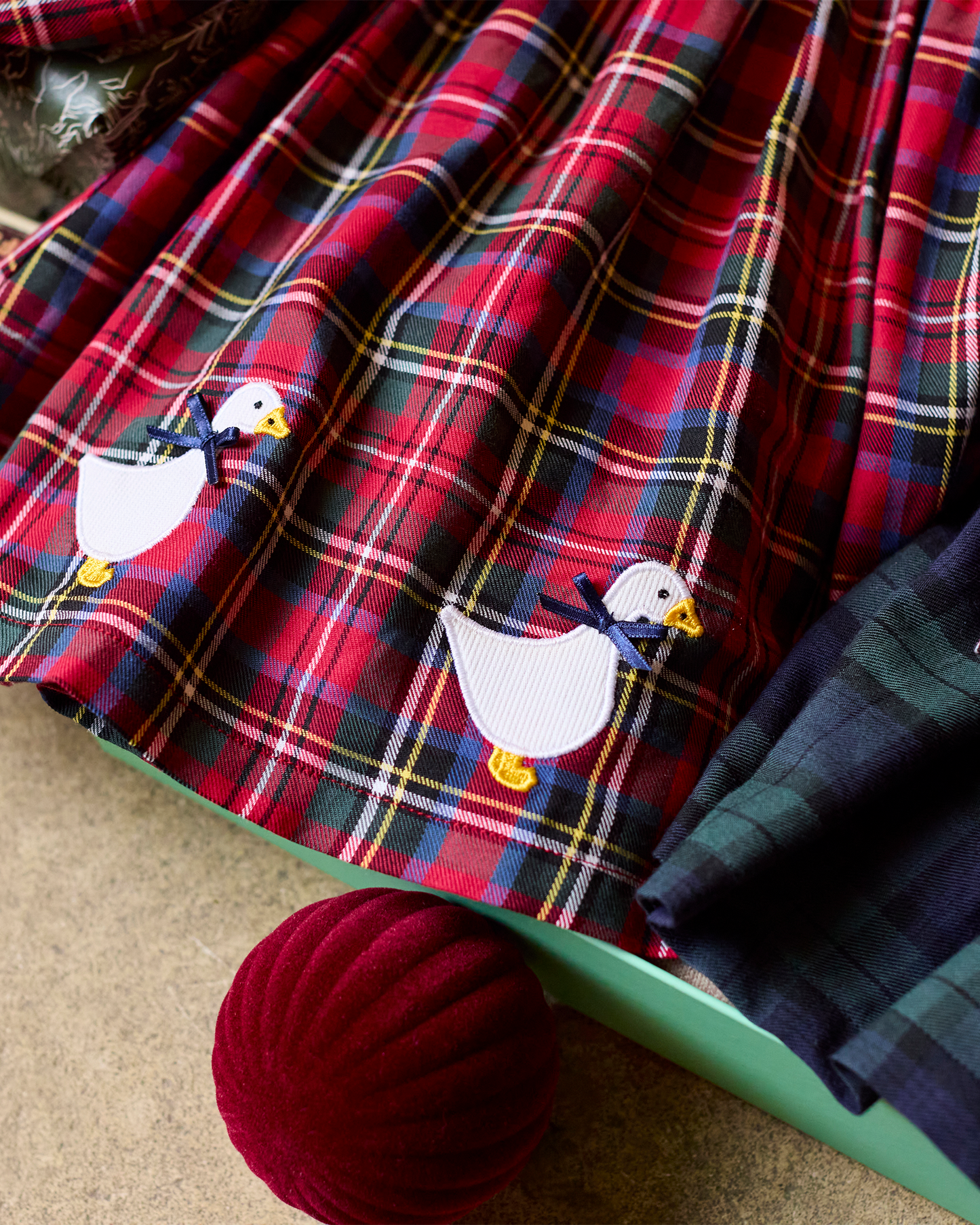 Baby Tartan Duck Dress