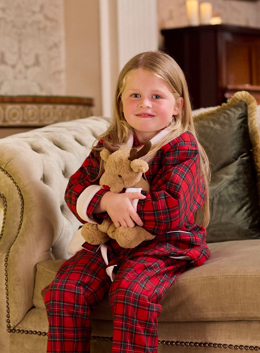 Cosy Tartan Bathrobe