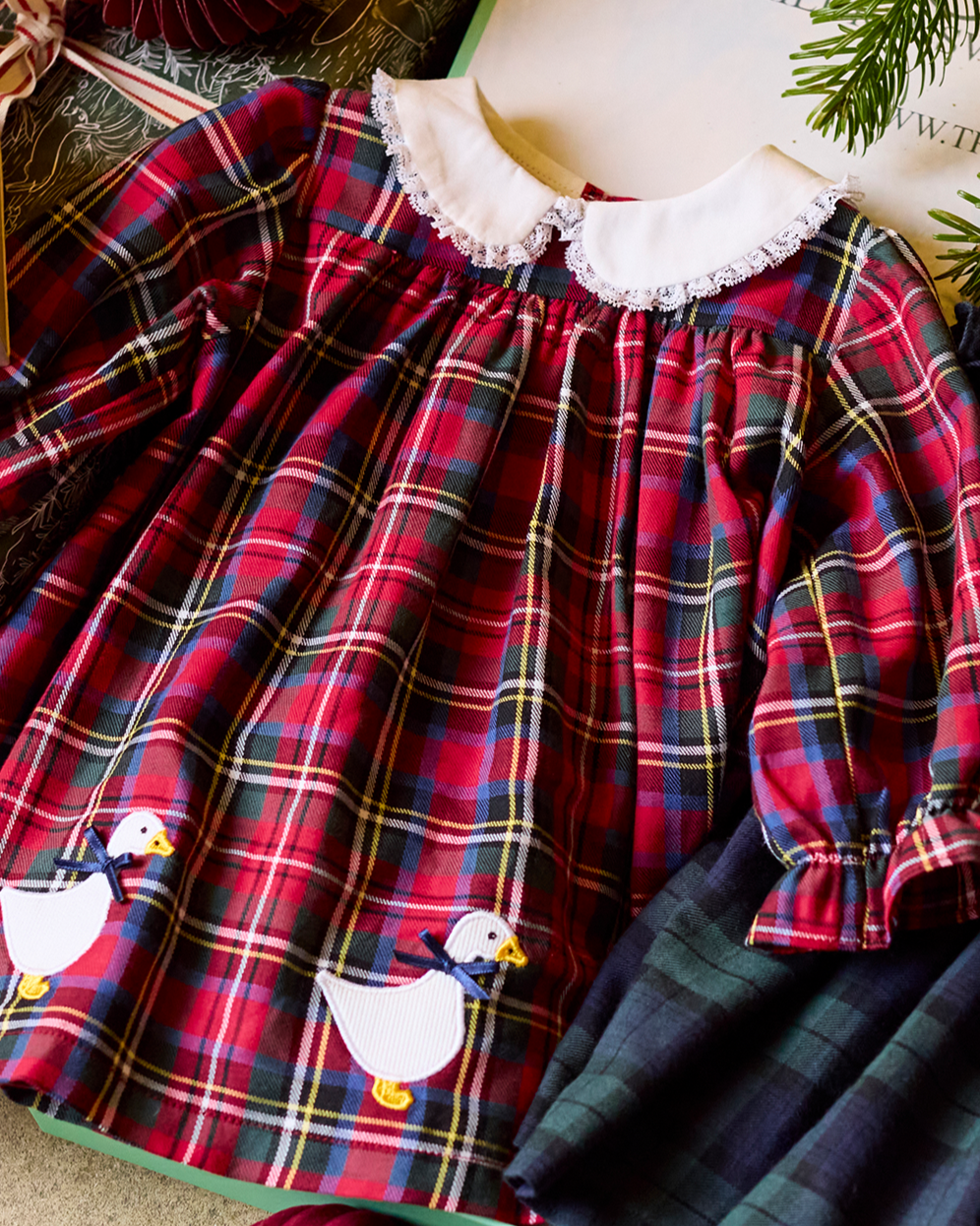 Baby Tartan Duck Dress