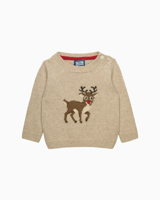 Baby Blitzen Reindeer Jumper