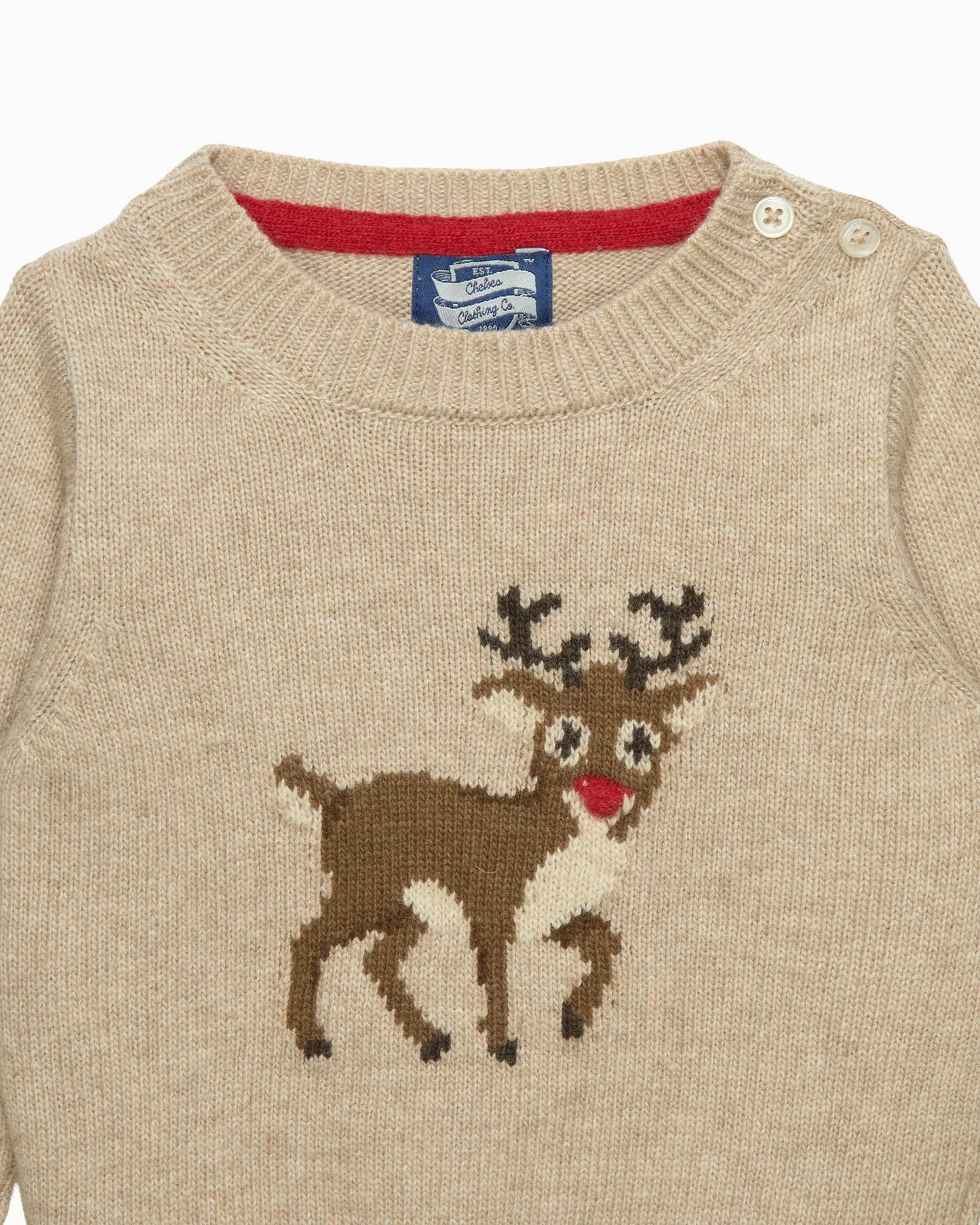 Baby Blitzen Reindeer Jumper