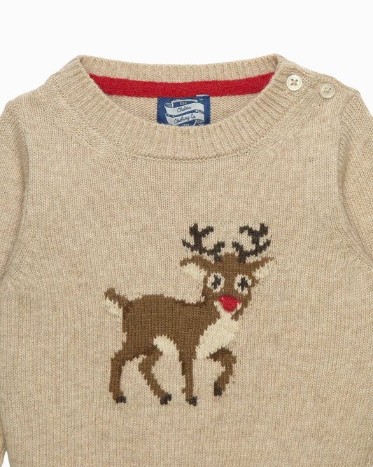Baby Blitzen Reindeer Jumper
