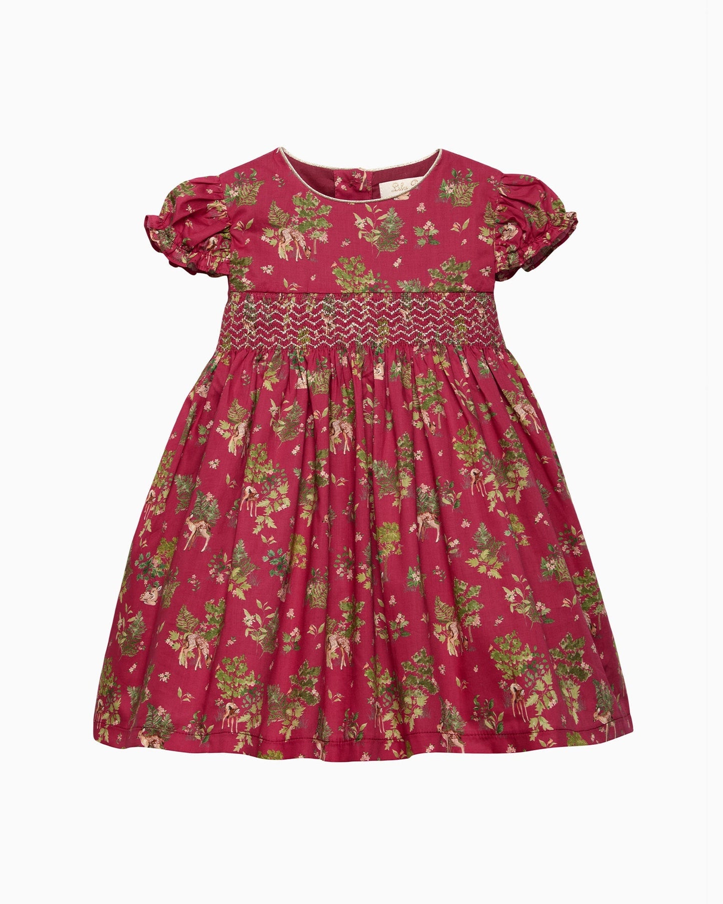 Baby Fawn Smocked Party Dress