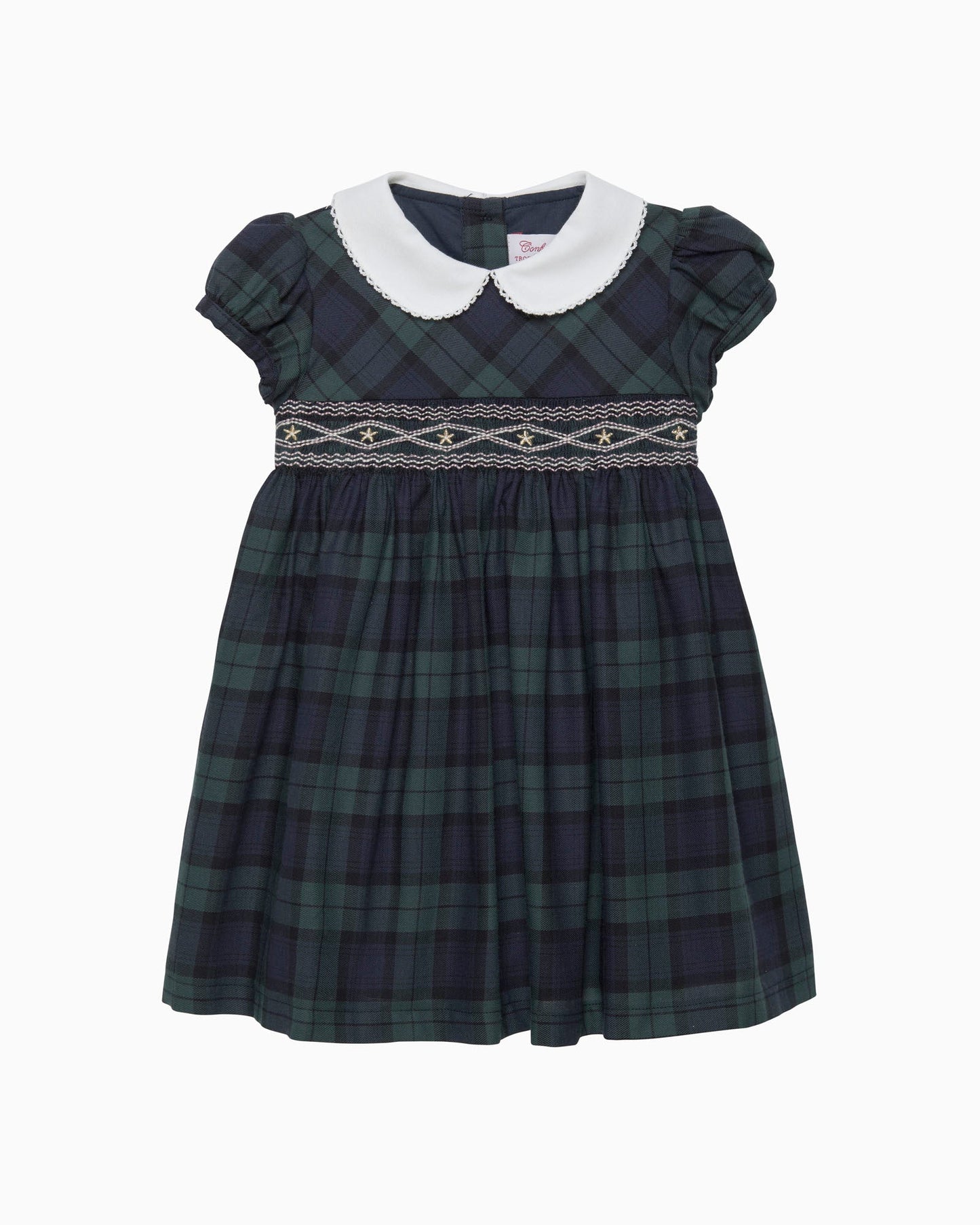 Baby Charlotte Tartan Smocked Dress