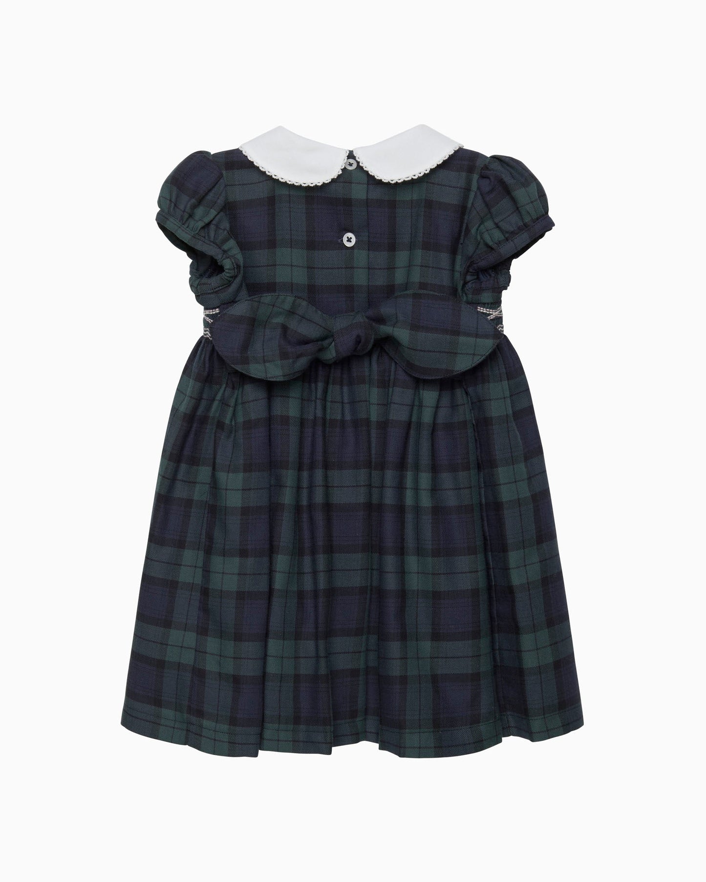 Baby Charlotte Tartan Smocked Dress