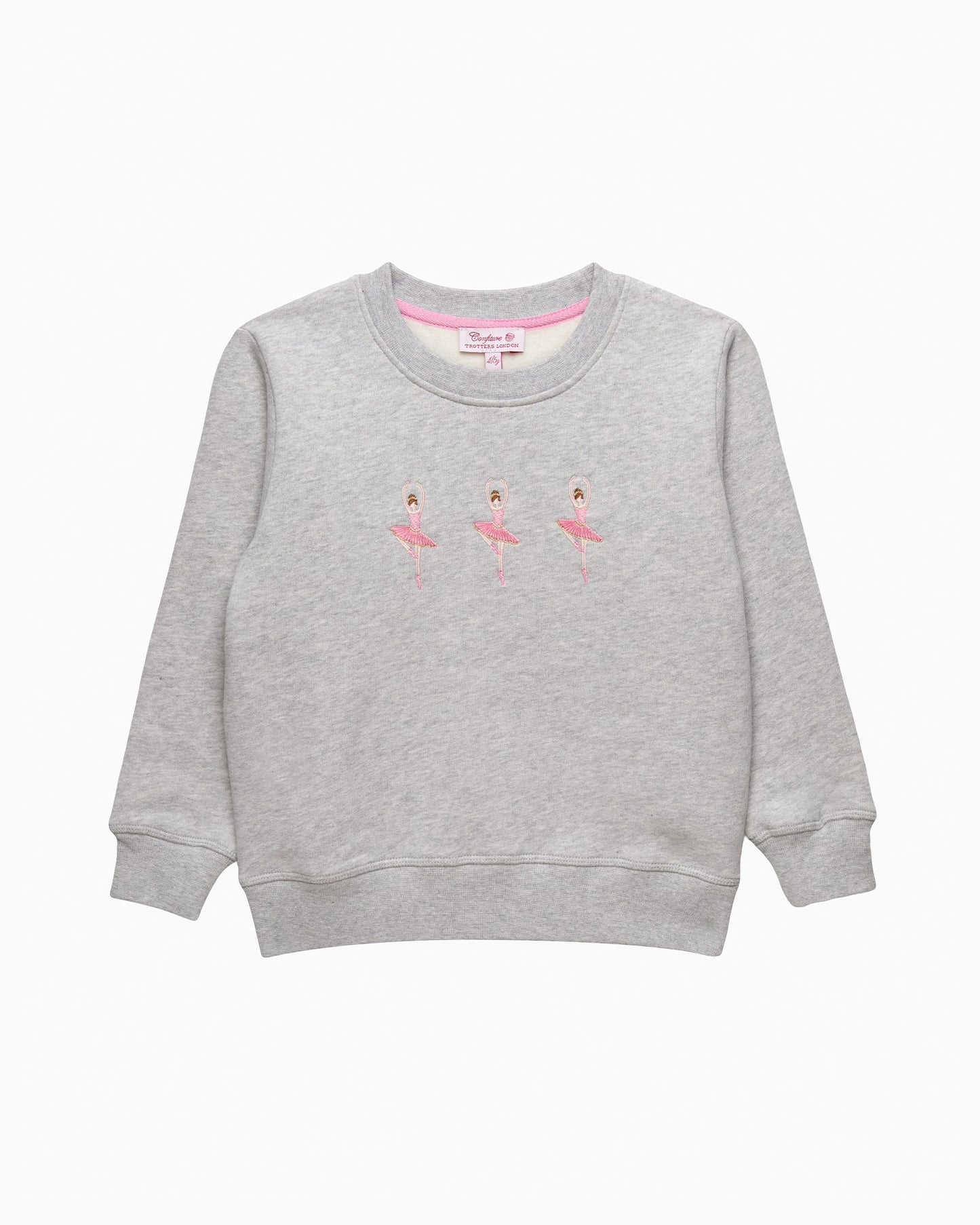 Ballerina Embroidered Sweatshirt
