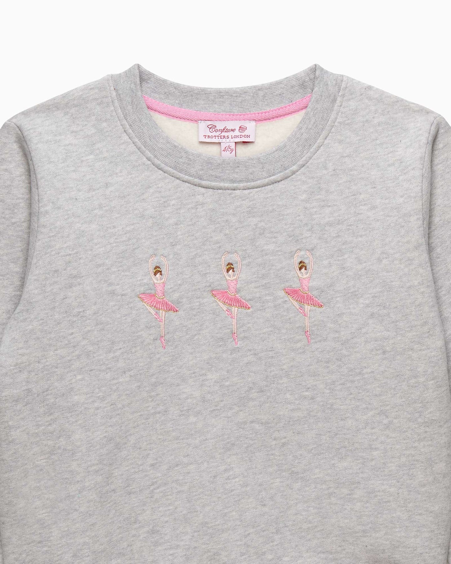 Ballerina Embroidered Sweatshirt