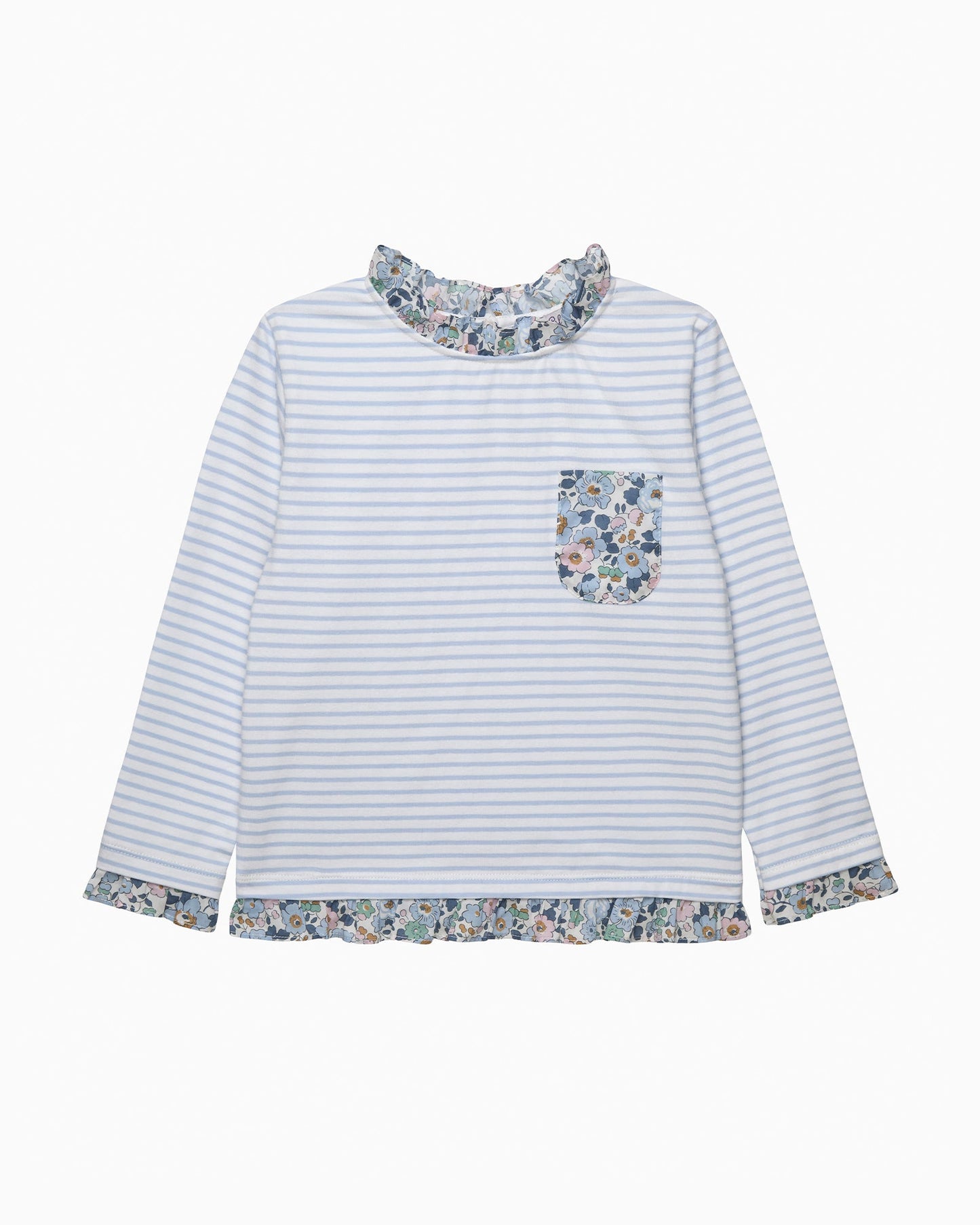 Breton Top in French Blue Betsy