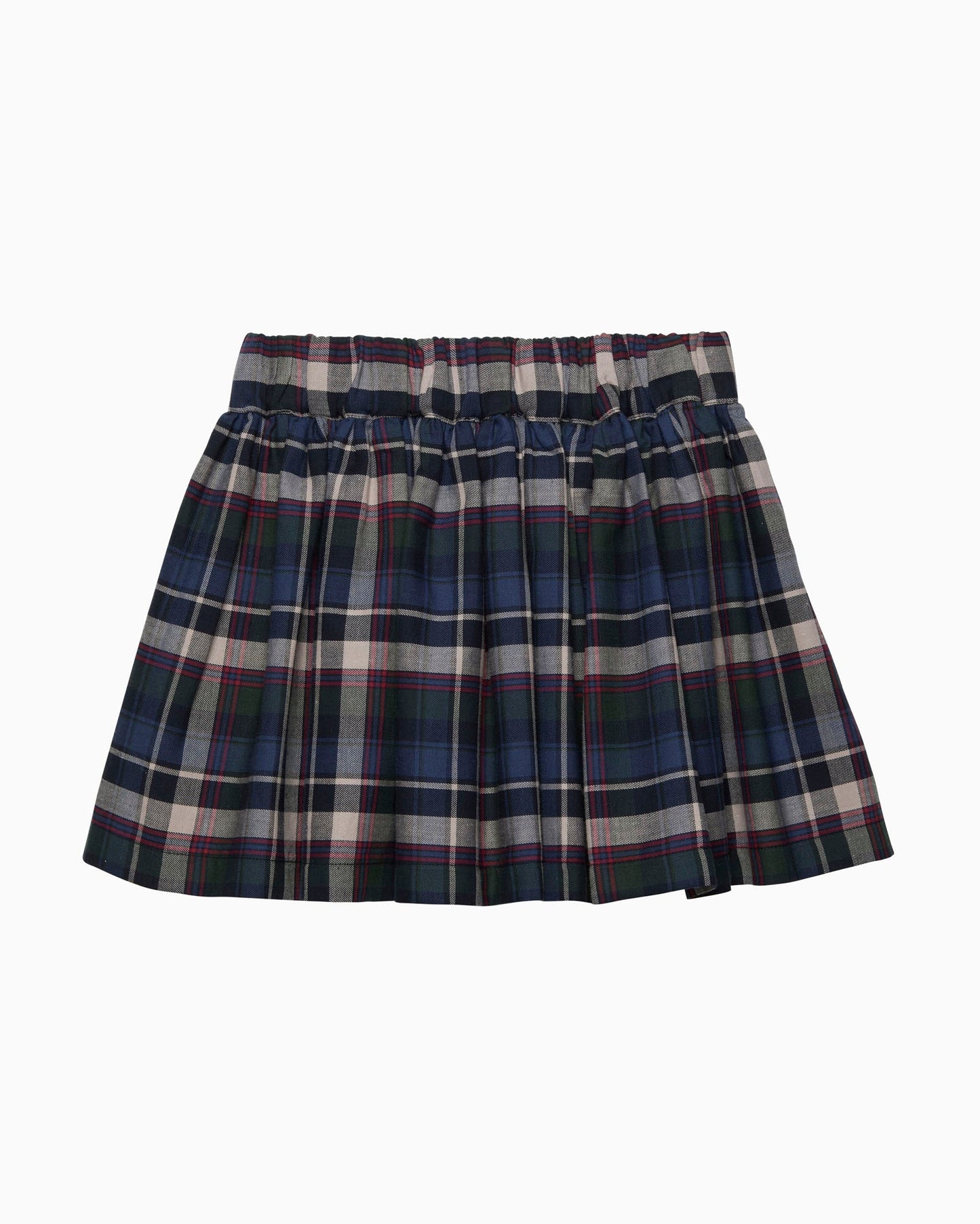 Bow Skirt in Bonnie Tartan