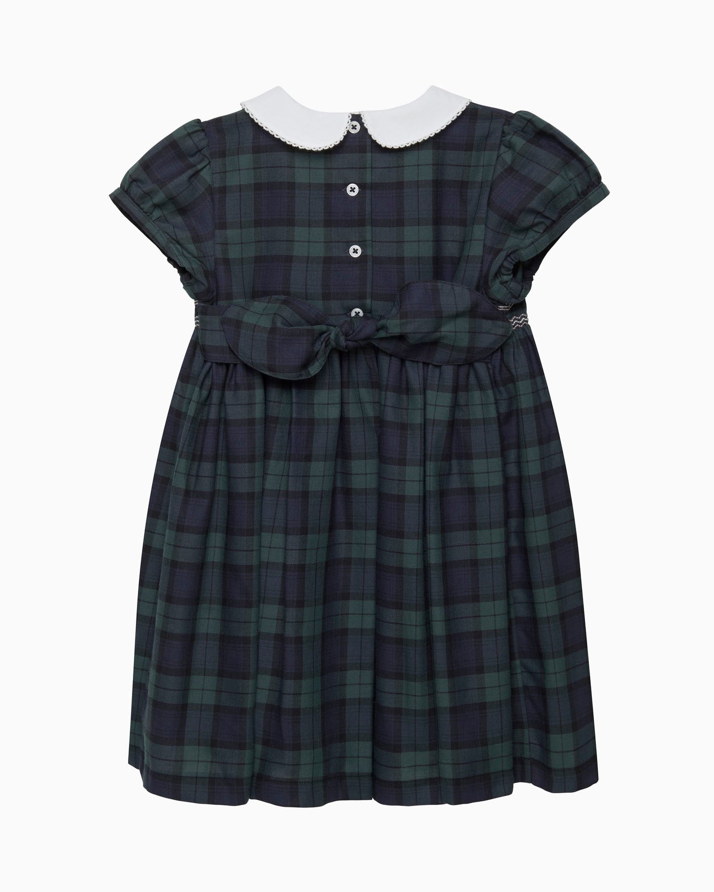 Charlotte Tartan Smocked Dress