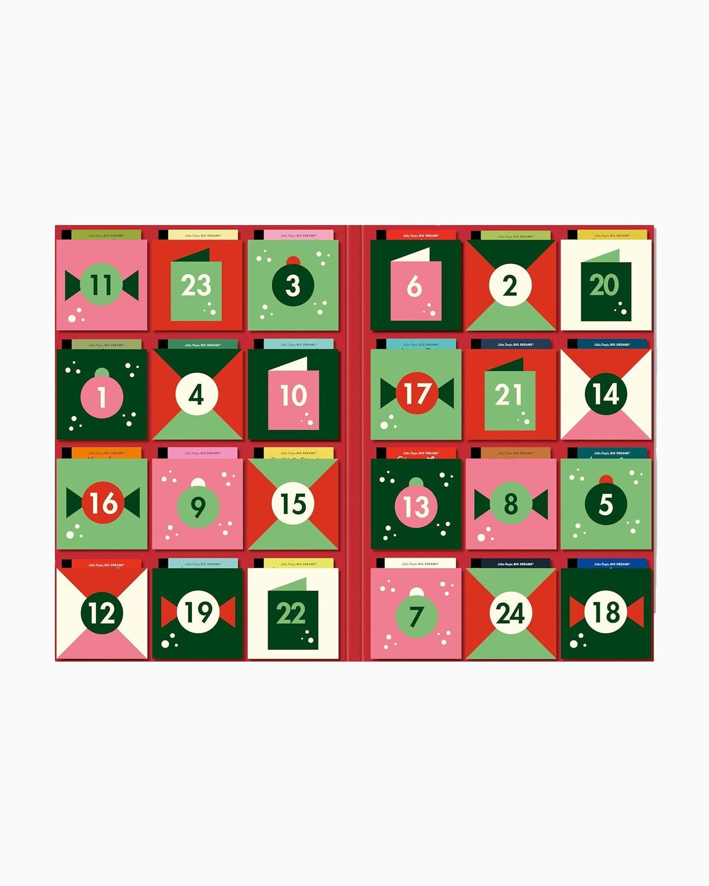 Little People Big Dreams Advent Calendar Book