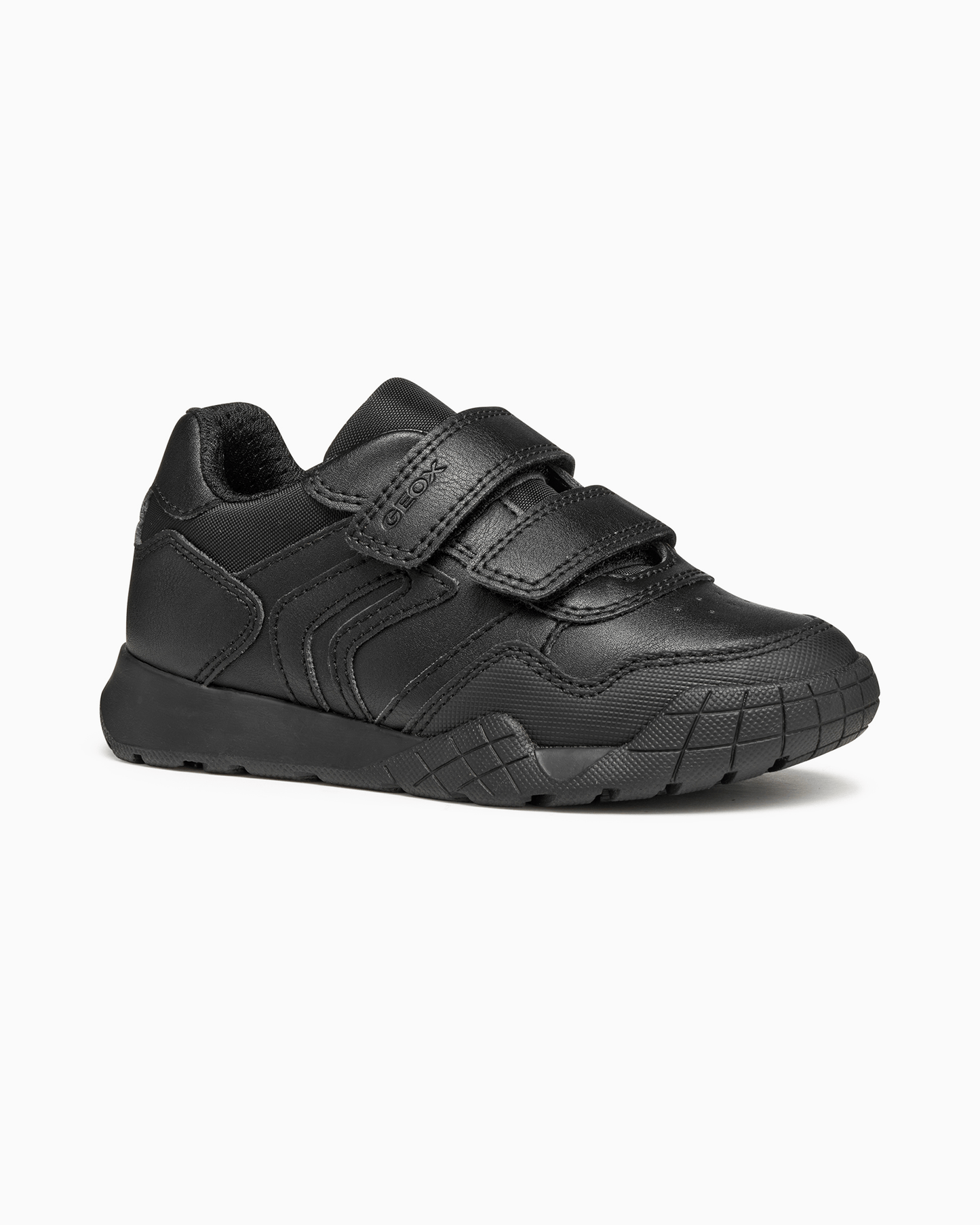 Geox Rann Trainers in Black