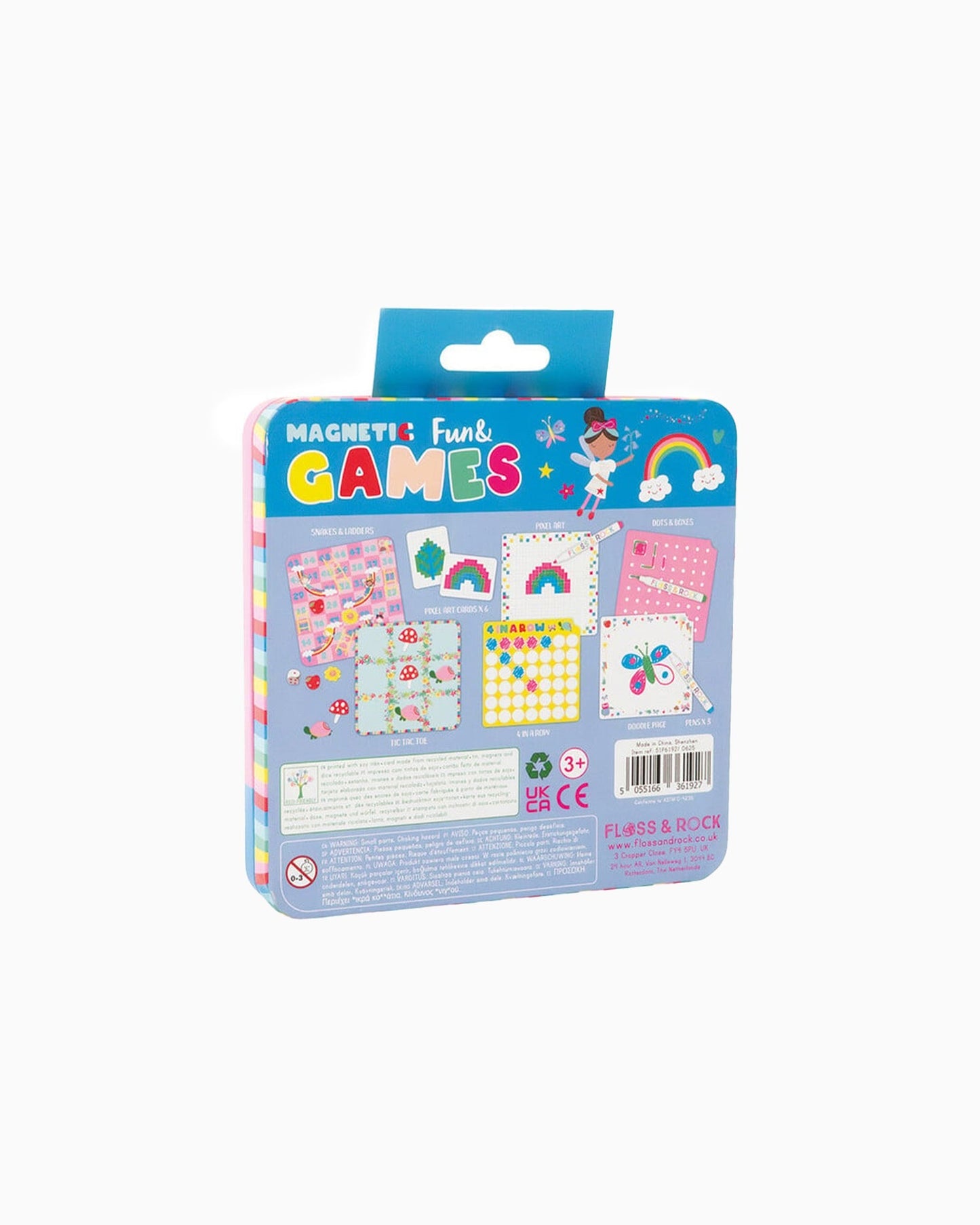 Rainbow Fairies Fun & Games Tin