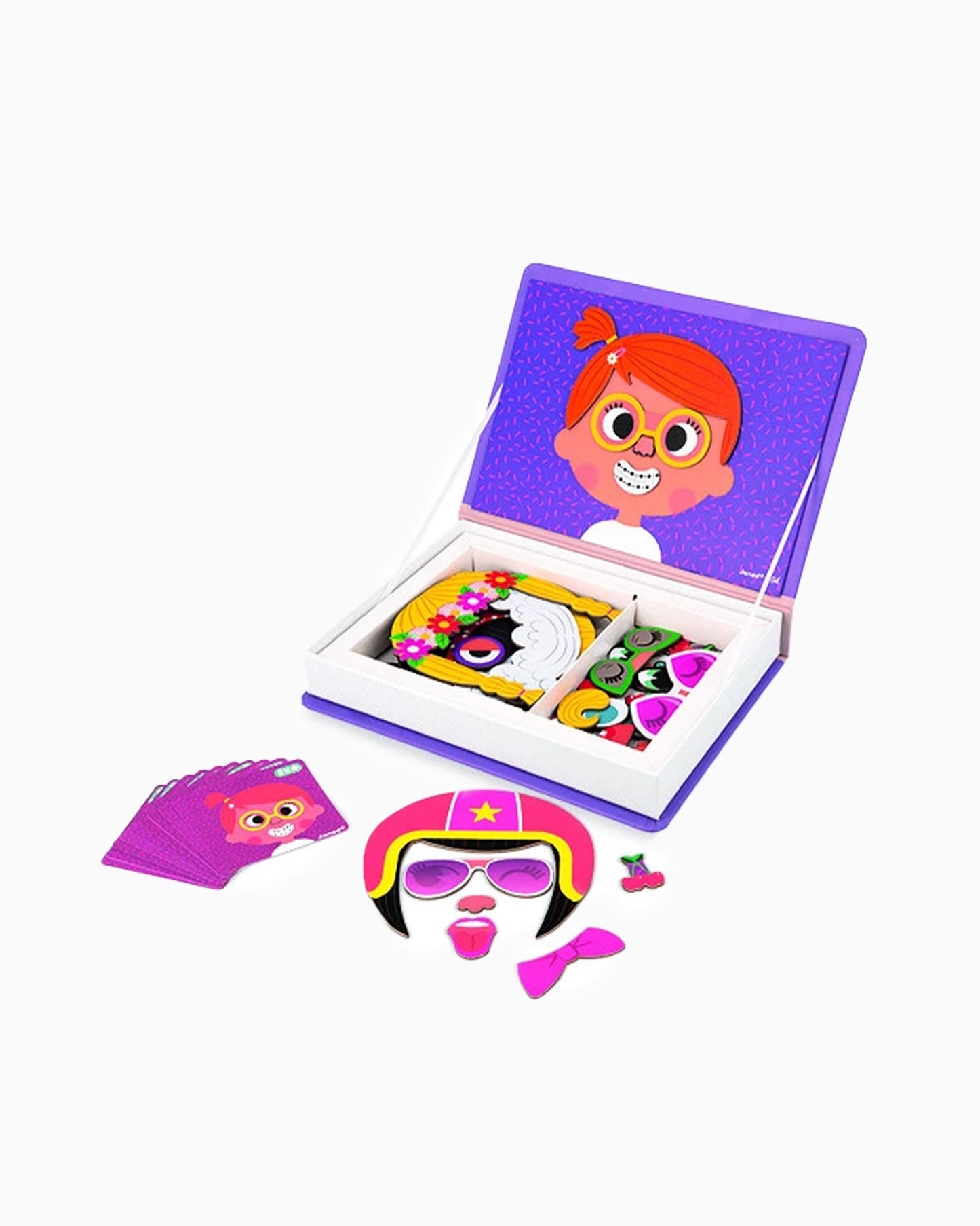 Magneti' Book Girl's Crazy Faces