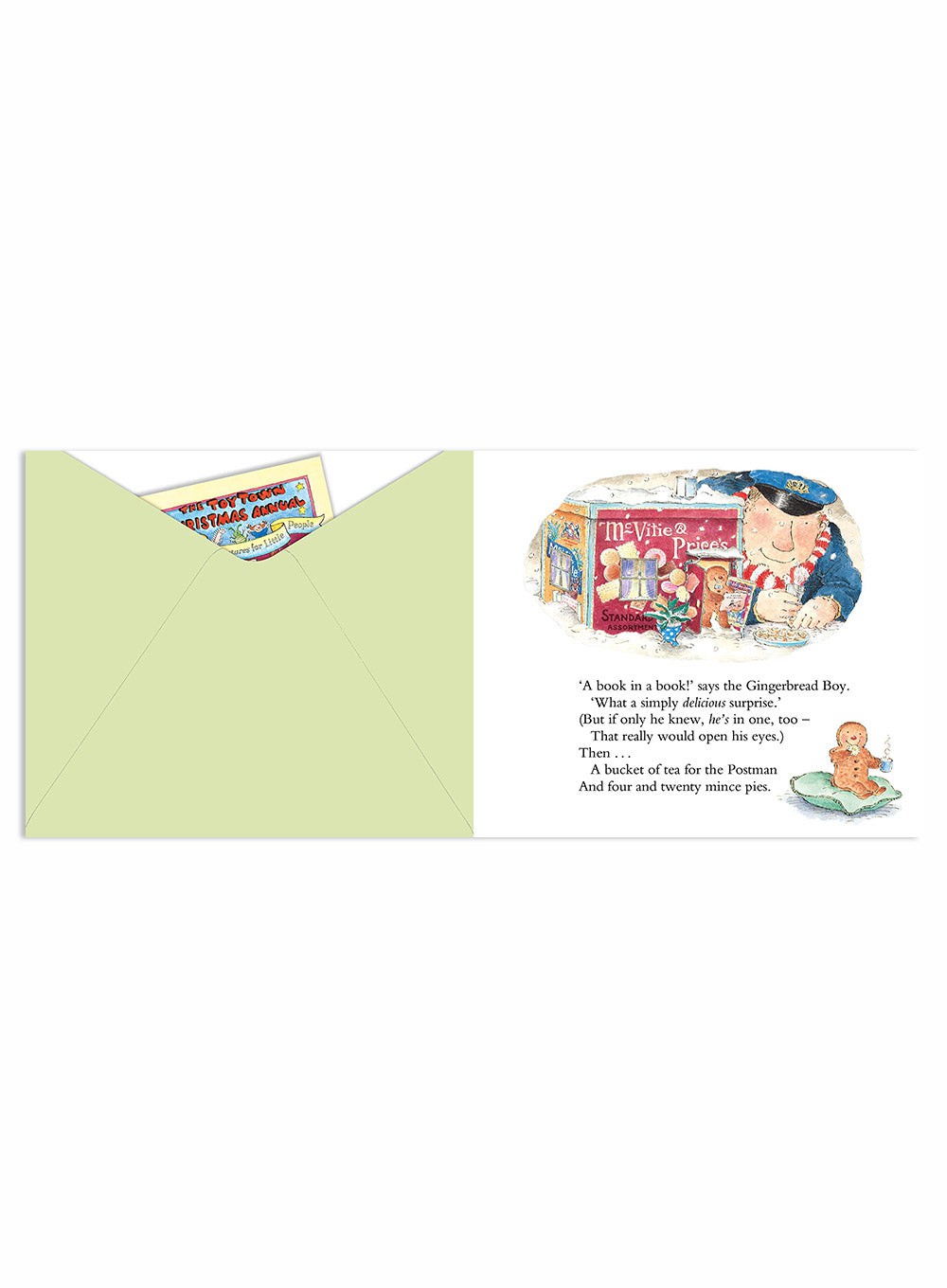 The Jolly Christmas Postman Hardback Book