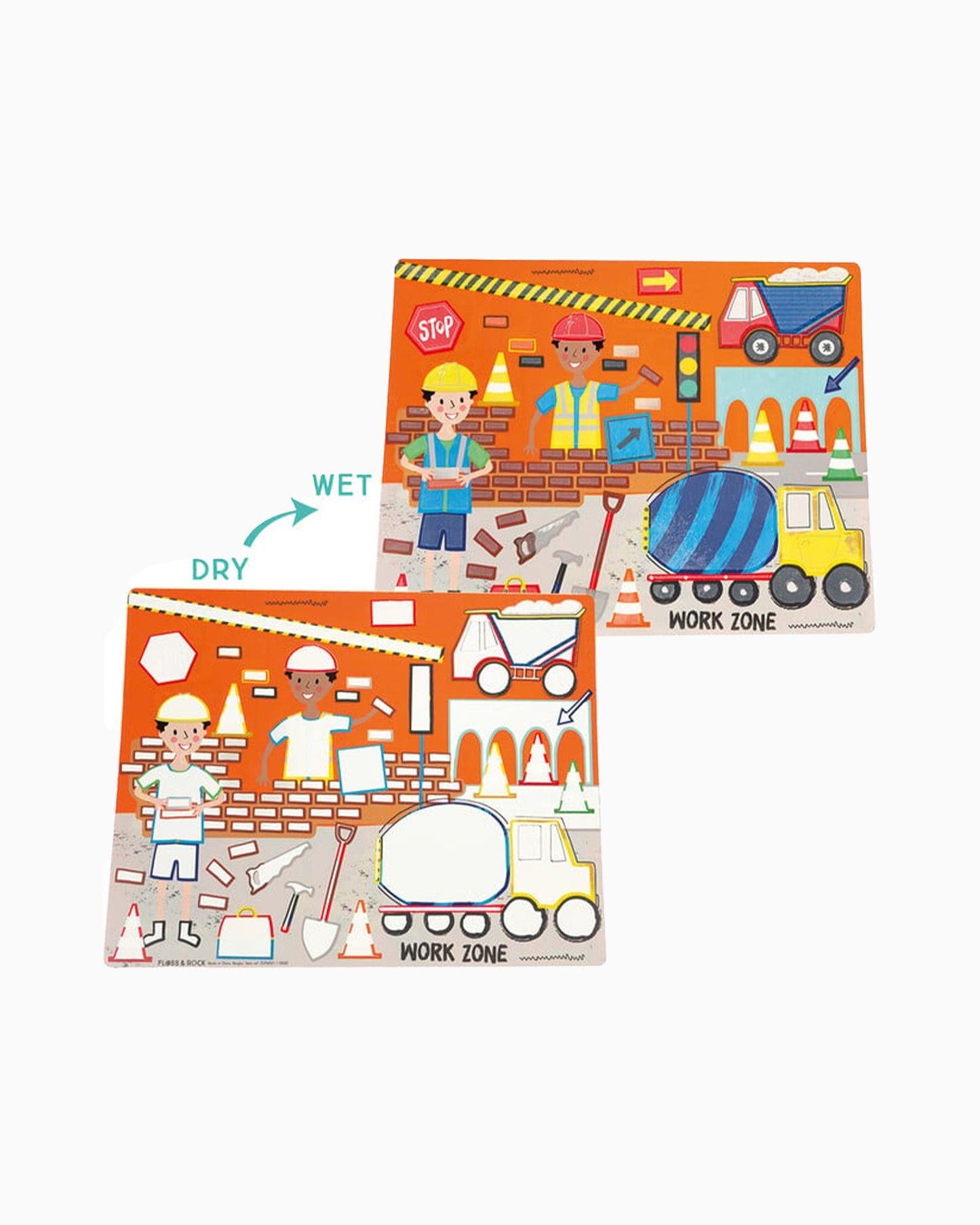 Magic Water Place Mat Construction