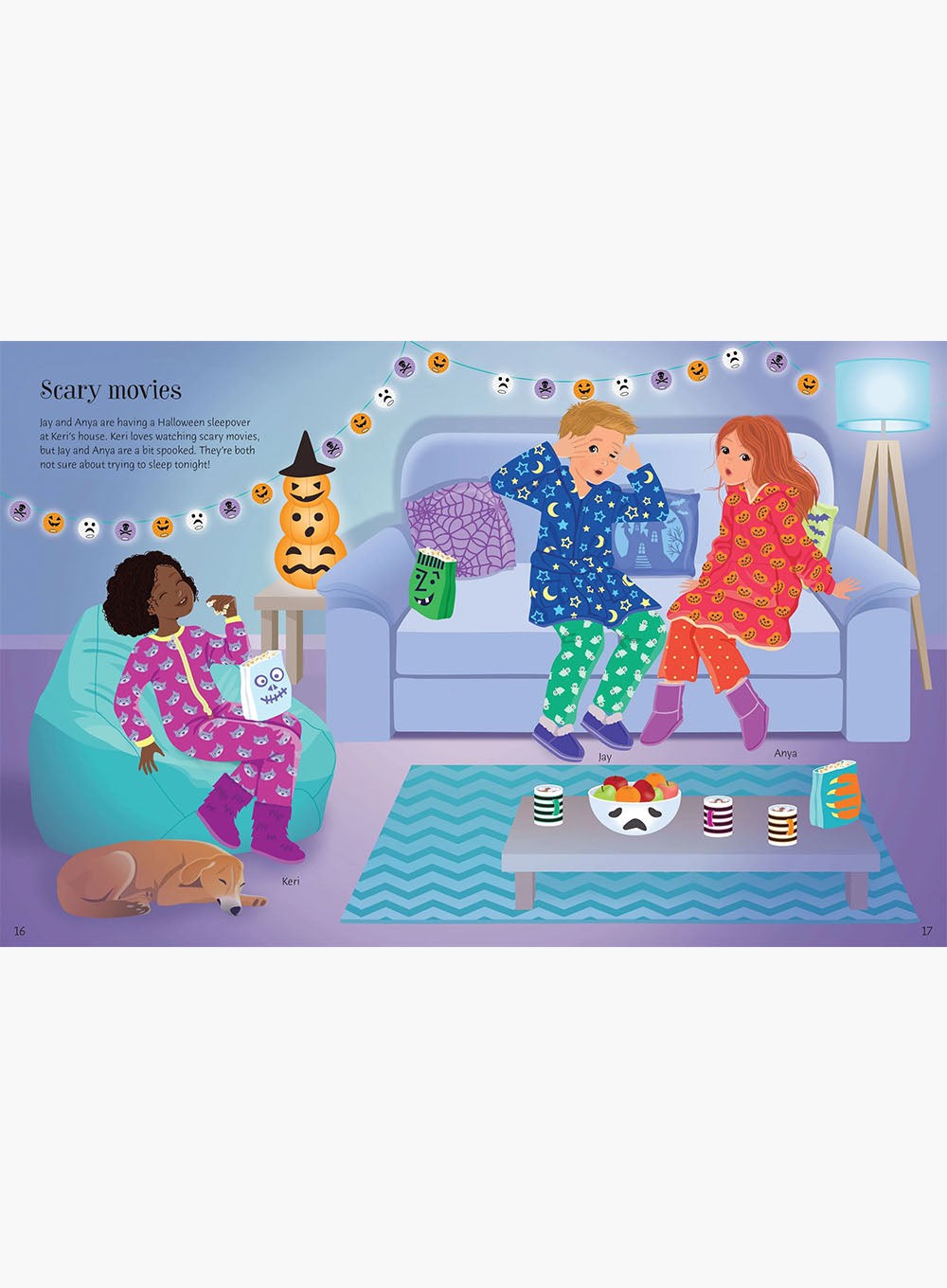 Usborne's Dolly Dressing Halloween Party Sticker Book