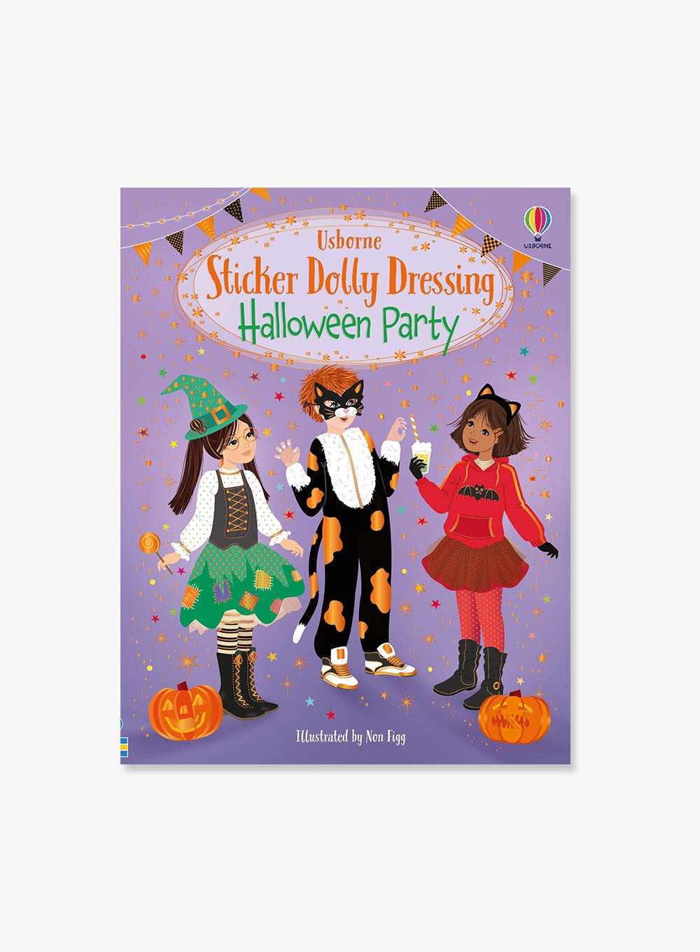 Usborne's Dolly Dressing Halloween Party Sticker Book
