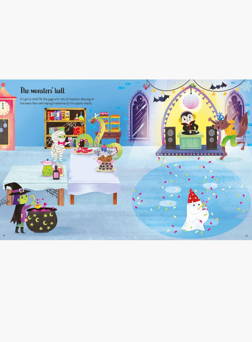 Usborne's First Halloween Sticker Book