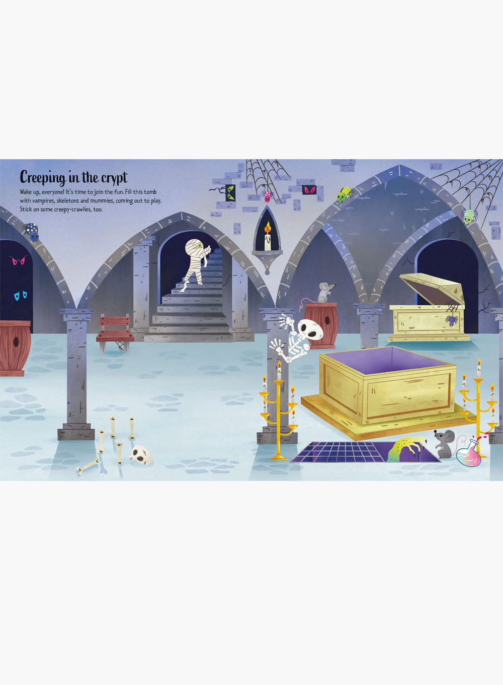 Usborne's First Halloween Sticker Book