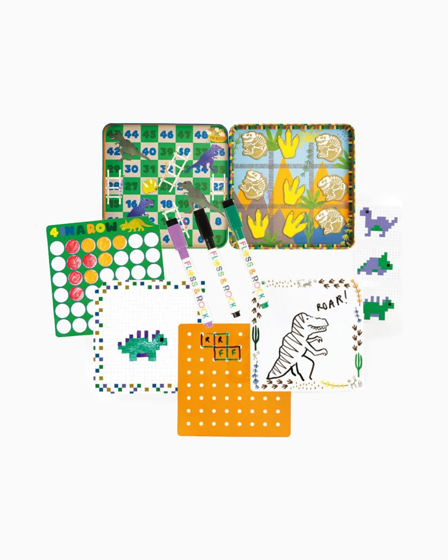 Dinosaur Fun & Games Tin